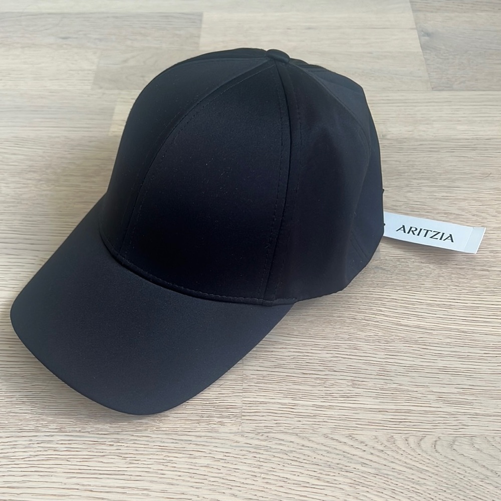 Aritzia Satin Baseball Hat